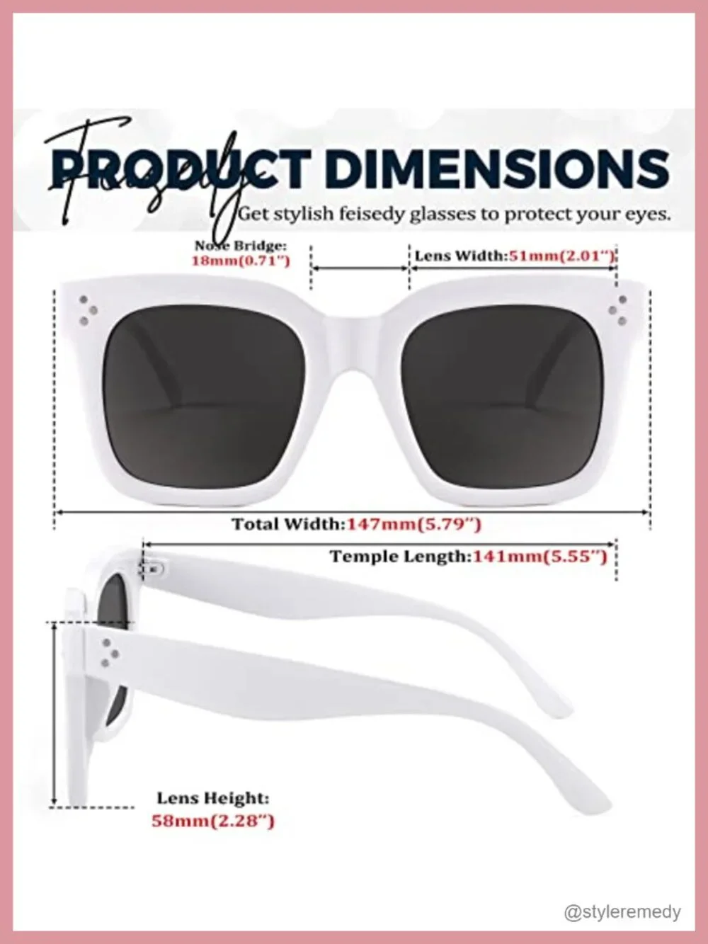Vintage Square Gradient Sunglasses UV400 Protection Lightweight